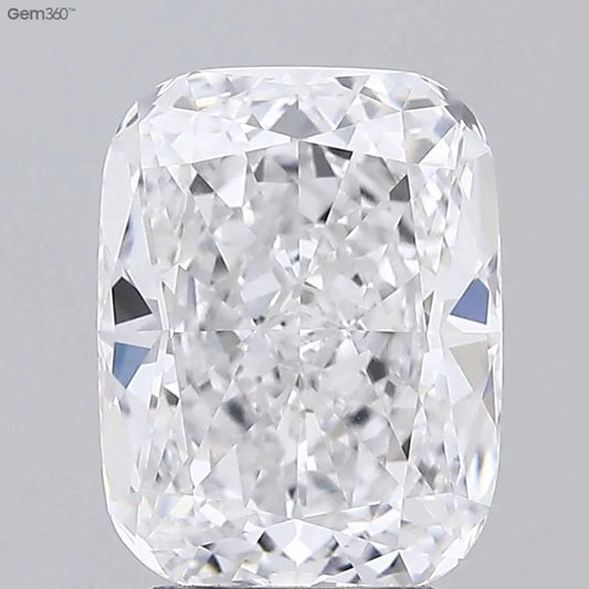 3.28ct Cushion brilliant Lab Grown Diamond (Colour E, Clarity VVS2, GIA Certified)