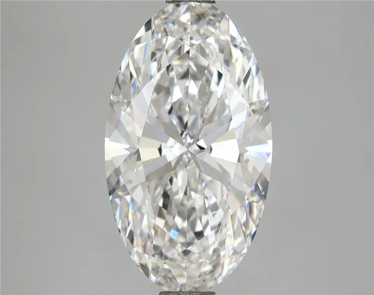 3.28ct Oval Lab Grown Diamond (Colour E, Clarity VVS2, IGI Certified)