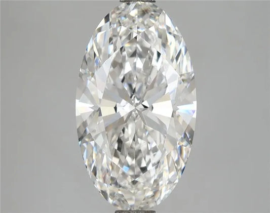 3.28ct Oval Lab Grown Diamond (Colour E, Clarity VVS2, IGI Certified)