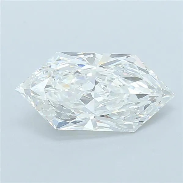 3.29ct Hexagonal Lab Grown Diamond (Colour E, Clarity VVS2, IGI Certified)