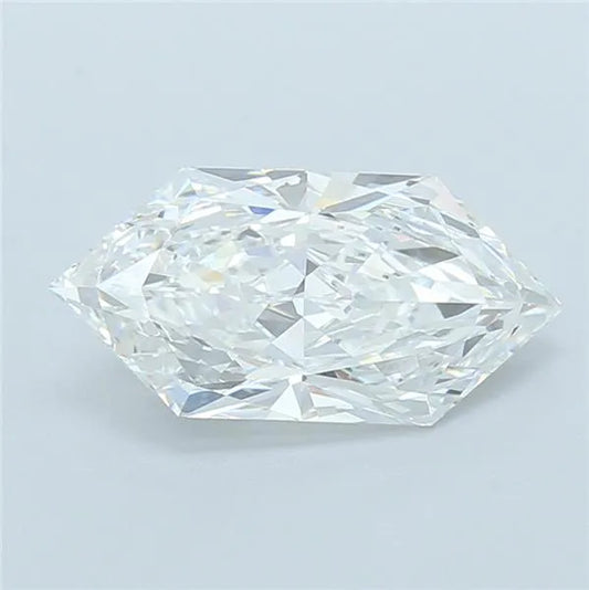 3.29ct Hexagonal Lab Grown Diamond (Colour E, Clarity VVS2, IGI Certified)
