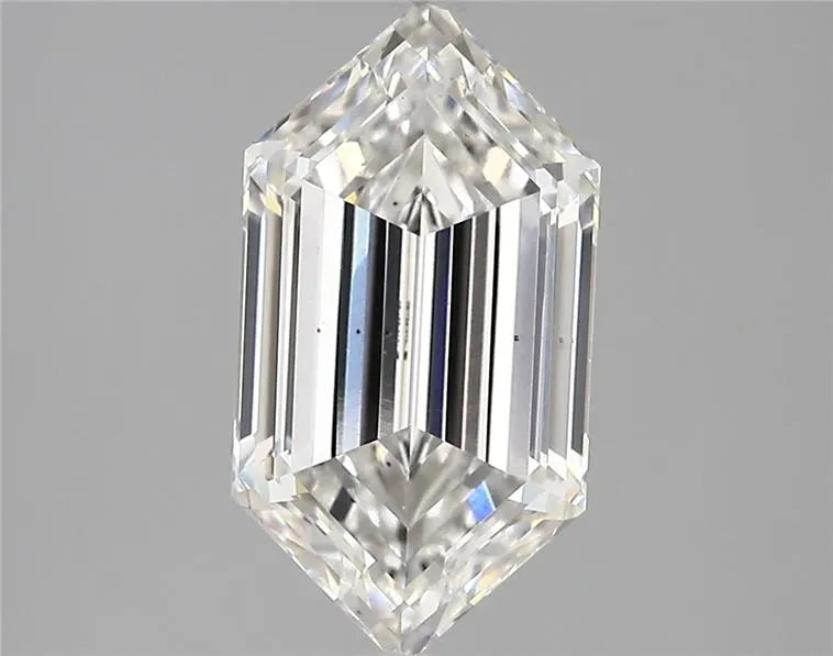 3.29ct Hexagonal Lab Grown Diamond (Colour F, Clarity VS2, IGI Certified)