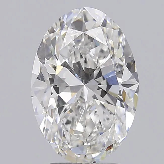 3.29ct Oval Lab Grown Diamond (Colour E, Clarity VS1, IGI Certified)