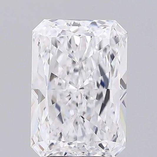 3.29ct Radiant Lab Grown Diamond (Colour D, Clarity VVS2, IGI Certified)