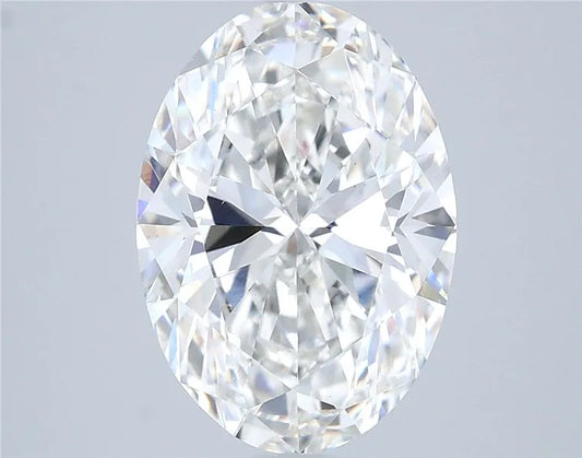 3.30ct Oval Lab Grown Diamond (Colour F, Clarity VS1, IGI Certified)