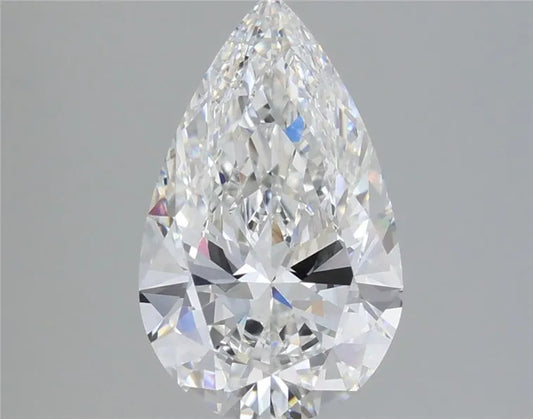 3.30ct Pear Lab Grown Diamond (Colour E, Clarity VVS2, IGI Certified)