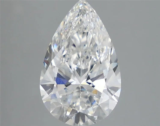 3.30ct Pear Lab Grown Diamond (Colour E, Clarity VVS2, IGI Certified)