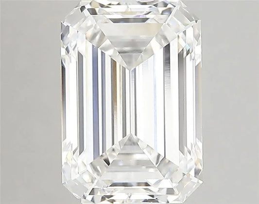 3.31ct Emerald Lab Grown Diamond (Colour F, Clarity VVS1, IGI Certified)