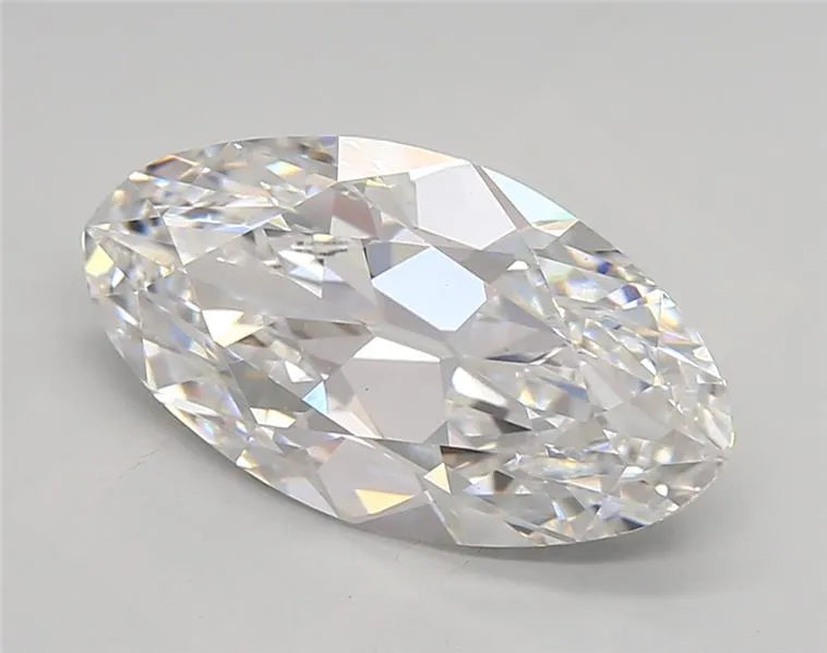 3.31ct Oval Lab Grown Diamond (Colour D, Clarity VVS2, IGI Certified)