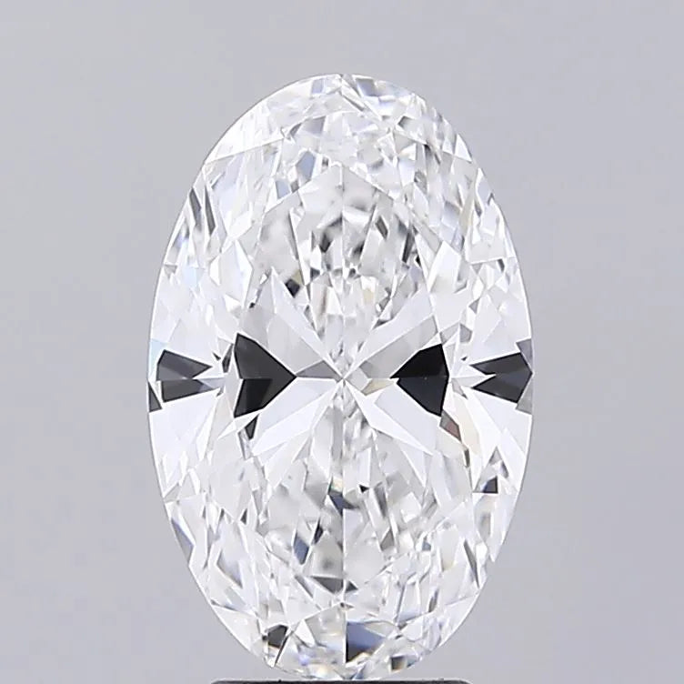 3.31ct Oval Lab Grown Diamond (Colour E, Clarity VVS2, IGI Certified)