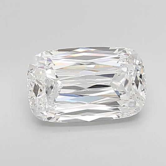 3.32ct Cushion modified Lab Grown Diamond (Colour D, Clarity VVS2, IGI Certified)