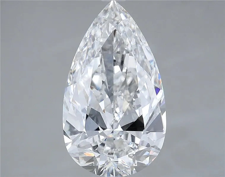 3.32ct Pear Lab Grown Diamond (Colour D, Clarity VVS2, IGI Certified)