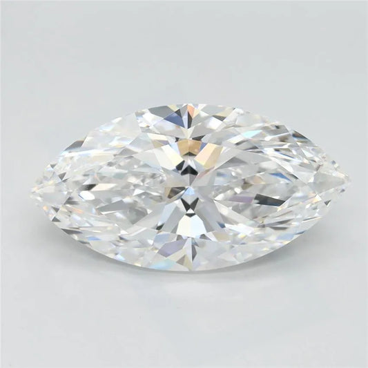 3.33ct Marquise Lab Grown Diamond (Colour D, Clarity VVS1, GIA Certified)