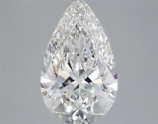 3.33ct Pear Lab Grown Diamond (Colour F, Clarity VVS2, IGI Certified)