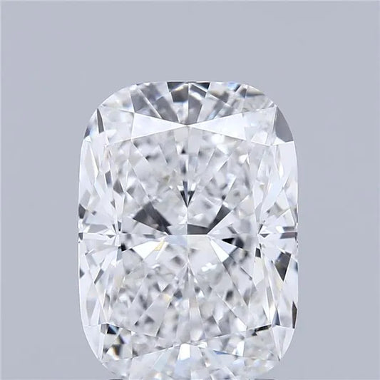 3.34ct Cushion modified Lab Grown Diamond (Colour D, Clarity VVS2, IGI Certified)