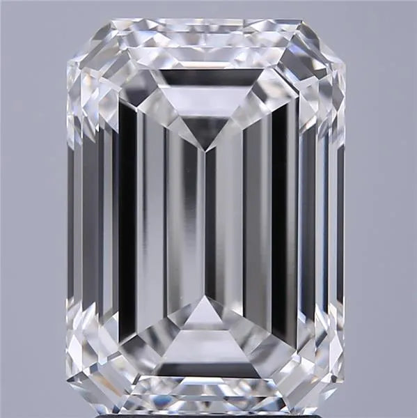 3.34ct Emerald Lab Grown Diamond (Colour E, Clarity VVS1, IGI Certified)