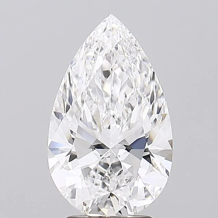 3.34ct Pear Lab Grown Diamond (Colour D, Clarity IF, IGI Certified)