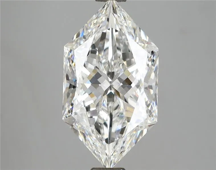 3.35ct Hexagonal Lab Grown Diamond (Colour E, Clarity VVS2, IGI Certified)