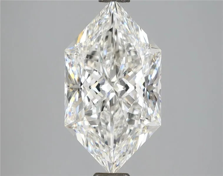 3.37ct Hexagonal Lab Grown Diamond (Colour E, Clarity VVS2, IGI Certified)