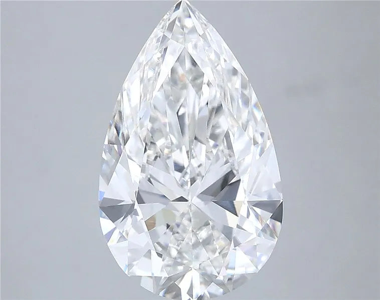 3.37ct Pear Lab Grown Diamond (Colour E, Clarity VVS2, IGI Certified)
