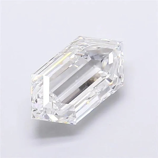 3.39ct Hexagonal Lab Grown Diamond (Colour D, Clarity VVS1, IGI Certified)