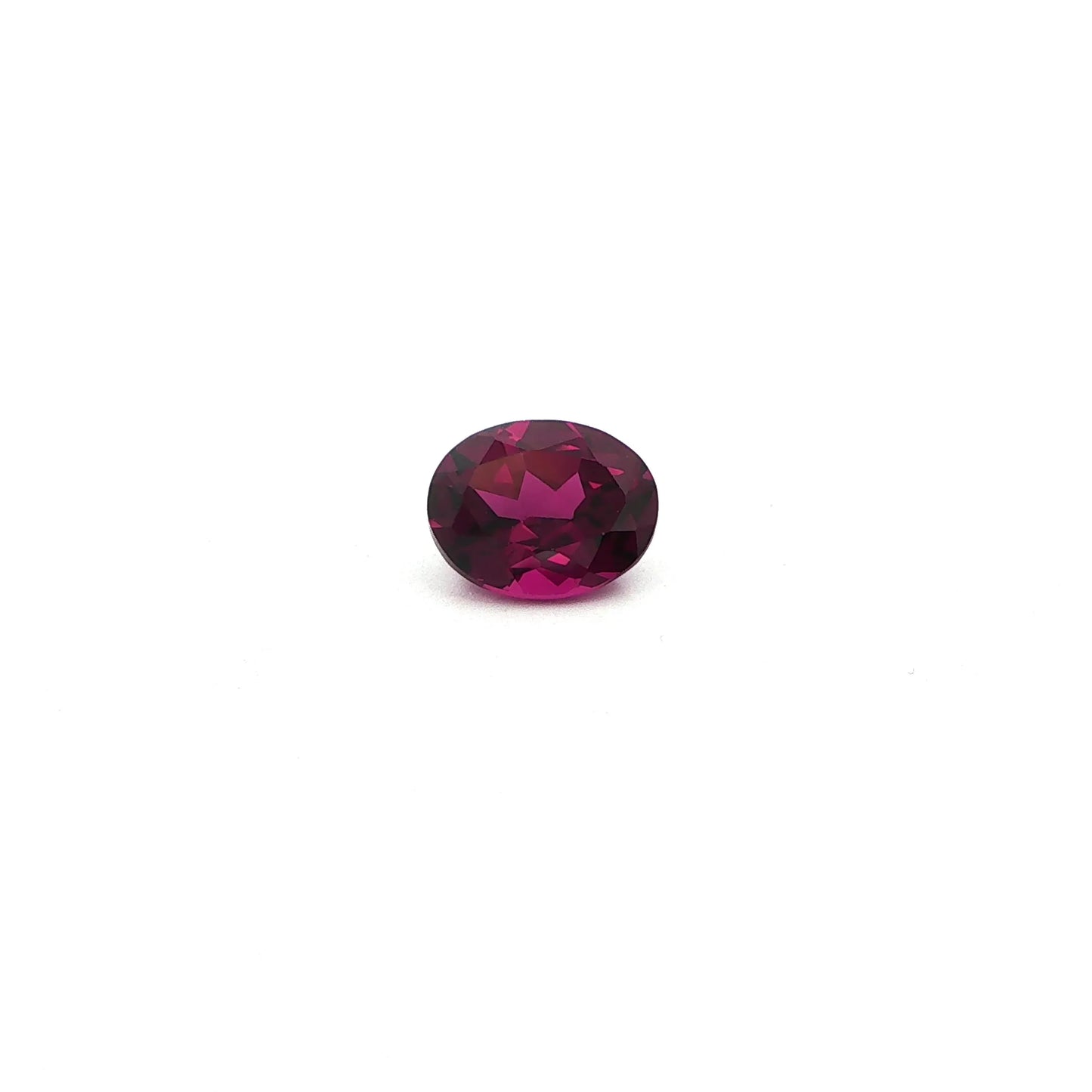 3.39ct Oval Natural Garnet (Colour Purple, Clarity Slightly Included, Cut Faceted)