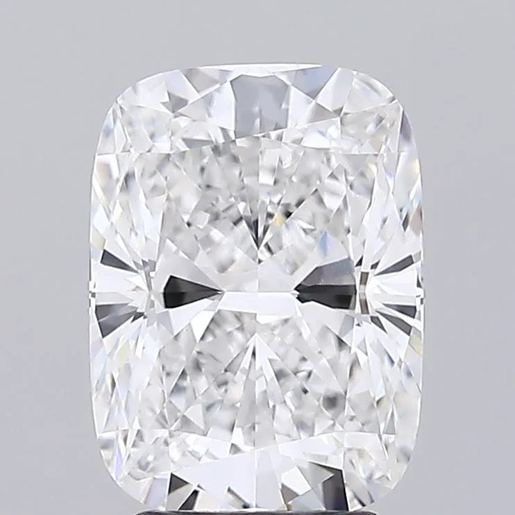 3.40ct Cushion modified Lab Grown Diamond (Colour E, Clarity VVS2, IGI Certified)