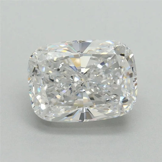 3.41ct Cushion brilliant Lab Grown Diamond (Colour D, Clarity VVS2, IGI Certified)