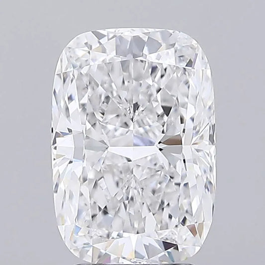 3.41ct Cushion modified Lab Grown Diamond (Colour D, Clarity VVS2, IGI Certified)
