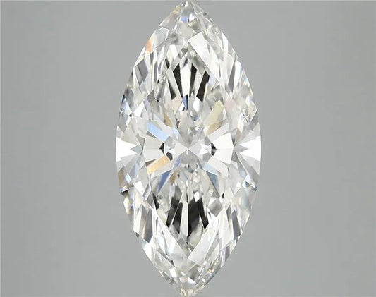 3.41ct Marquise Lab Grown Diamond (Colour G, Clarity VS1, IGI Certified)