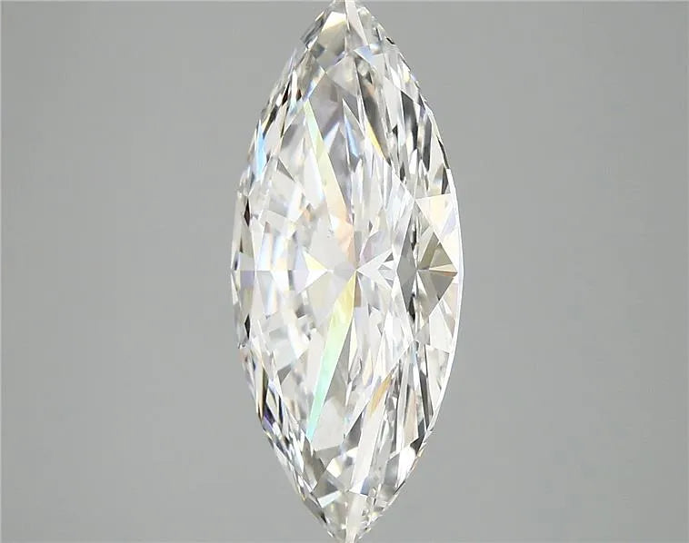 3.42ct Marquise Lab Grown Diamond (Colour F, Clarity VVS2, IGI Certified)