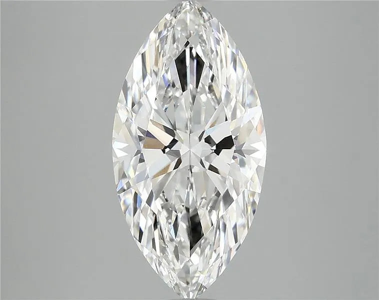 3.43ct Marquise Lab Grown Diamond (Colour F, Clarity VVS2, IGI Certified)