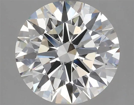 3.43ct Round Lab Grown Diamond (Colour G, Clarity VS1, Cut ID, IGI Certified)