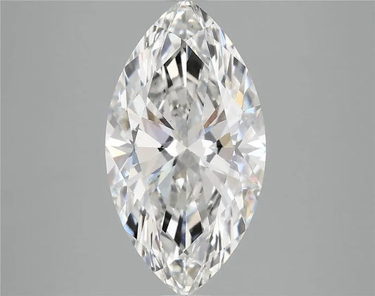 3.44ct Marquise Lab Grown Diamond (Colour F, Clarity VS1, IGI Certified)