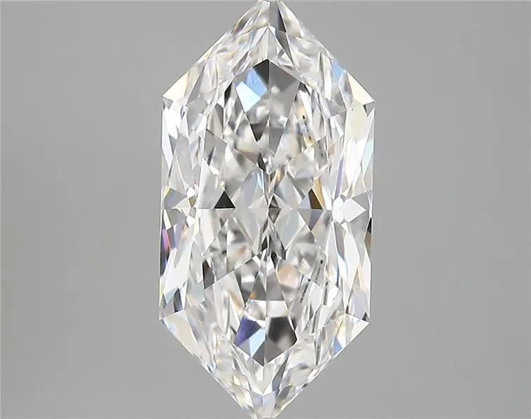 3.45ct Hexagonal Lab Grown Diamond (Colour E, Clarity VVS2, IGI Certified)