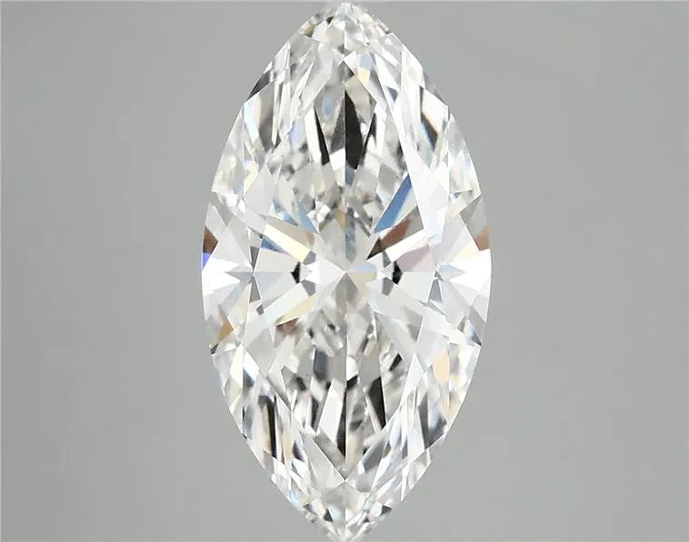 3.45ct Marquise Lab Grown Diamond (Colour F, Clarity VVS2, IGI Certified)