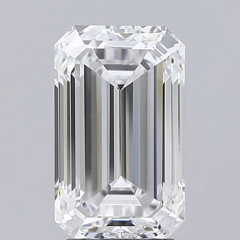 3.46ct Emerald Lab Grown Diamond (Colour D, Clarity VS1, IGI Certified)