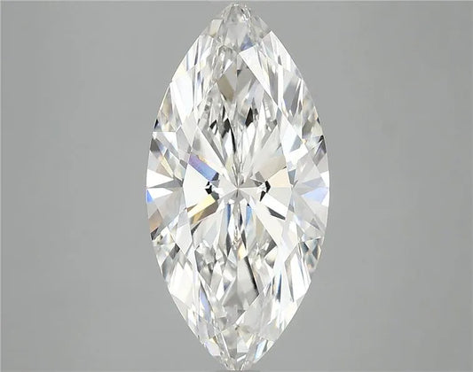 3.47ct Marquise Lab Grown Diamond (Colour F, Clarity VVS2, IGI Certified)