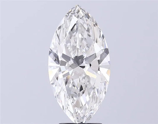 3.50ct Marquise Lab Grown Diamond (Colour E, Clarity VVS2, IGI Certified)