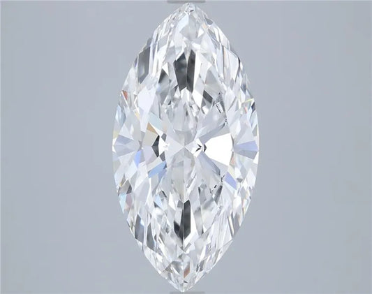 3.50ct Marquise Lab Grown Diamond (Colour E, Clarity VVS2, IGI Certified)