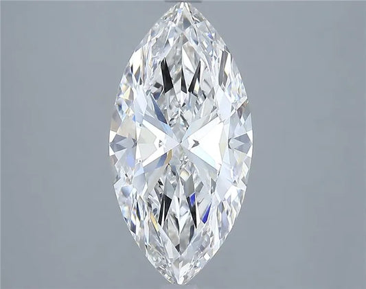 3.50ct Marquise Lab Grown Diamond (Colour E, Clarity VVS2, IGI Certified)