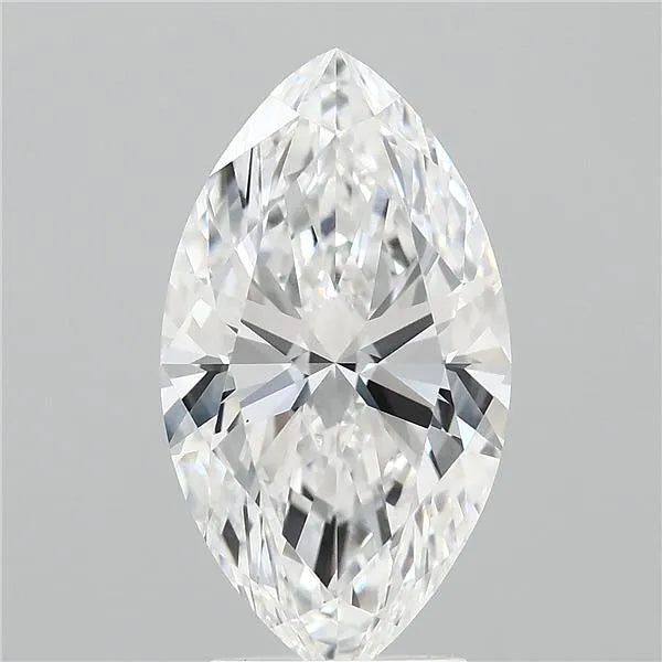 3.50ct Marquise Lab Grown Diamond (Colour E, Clarity VVS2, IGI Certified)