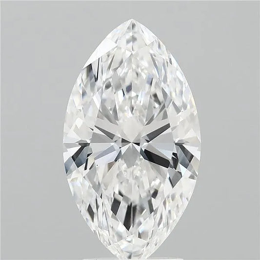 3.50ct Marquise Lab Grown Diamond (Colour E, Clarity VVS2, IGI Certified)