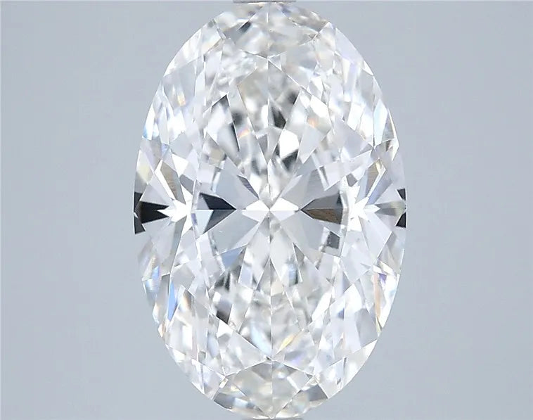 3.50ct Oval Lab Grown Diamond (Colour E, Clarity VVS2, IGI Certified)