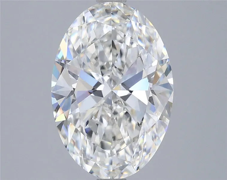 3.50ct Oval Lab Grown Diamond (Colour F, Clarity VVS2, IGI Certified)