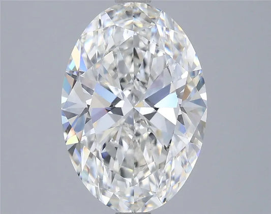 3.50ct Oval Lab Grown Diamond (Colour F, Clarity VVS2, IGI Certified)