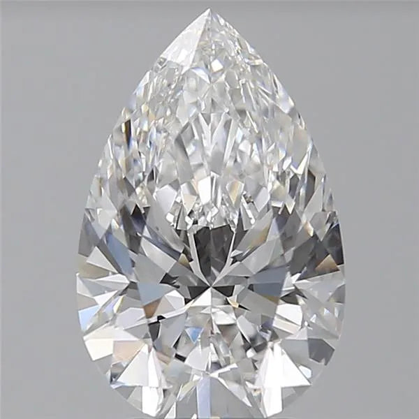 3.50ct Pear Lab Grown Diamond (Colour D, Clarity VVS2, IGI Certified)