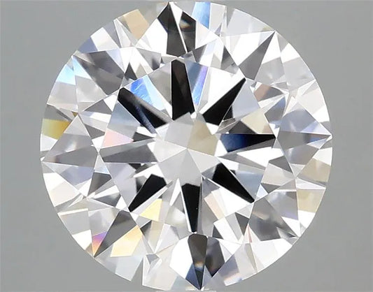 3.50ct Round Lab Grown Diamond (Colour E, Clarity VVS1, Cut EX, IGI Certified)