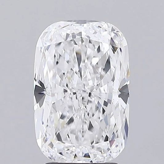 3.51ct Cushion modified Lab Grown Diamond (Colour D, Clarity VS1, IGI Certified)
