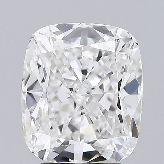 3.51ct Cushion modified Lab Grown Diamond (Colour E, Clarity VVS2, IGI Certified)